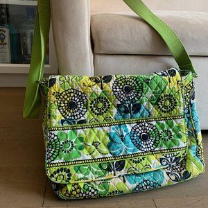 Vera Bradley Messenger Bag - Limes Up